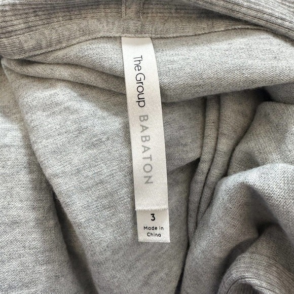 The Group Babaton Aritzia Womens Size Small Williams Cardigan Solid Gray - Picture 6 of 6